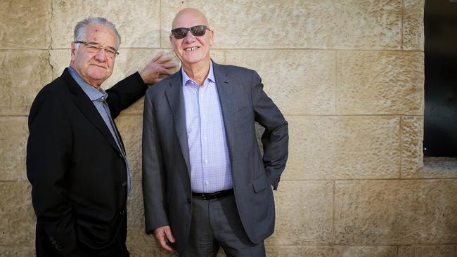 Businessmen Dennis, left, and Peter Behrakis started operating a fruit and vegetable store in Salamanca in the late 1970s. The business’s success gave them the money to purchase other property in the area. Picture: RICHARD JUPE