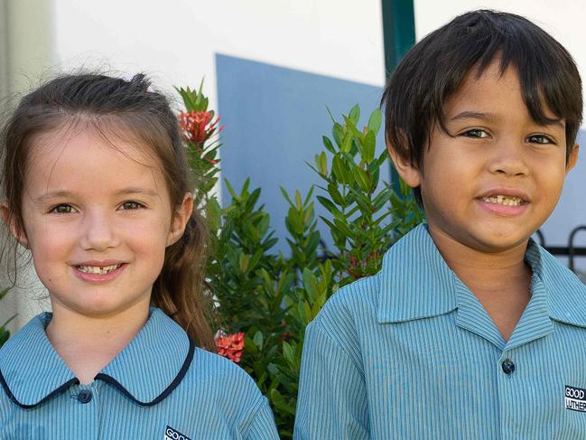 Good Shepherd Lutheran College Jesse and Mahlia.Picture: Pema Tamang Pakhrin