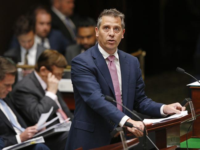 NSW Health Minister Ryan Park said he didn’t support privatisation health care models during an estimates hearing on Thursday. Picture: NewsWire / John Appleyard