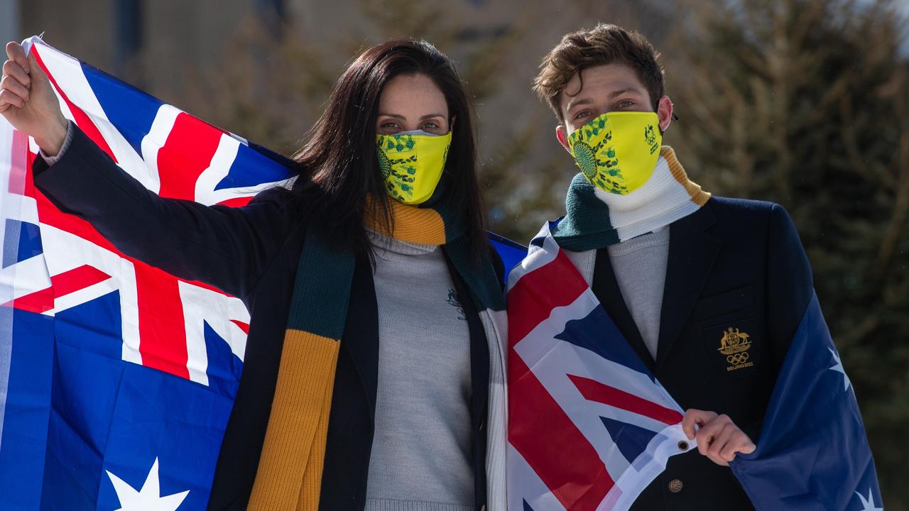 Laura Peel and Brendan Kerry will carry the flag for Australia in the Opening Ceremony at the Beijing Winter Olympics.