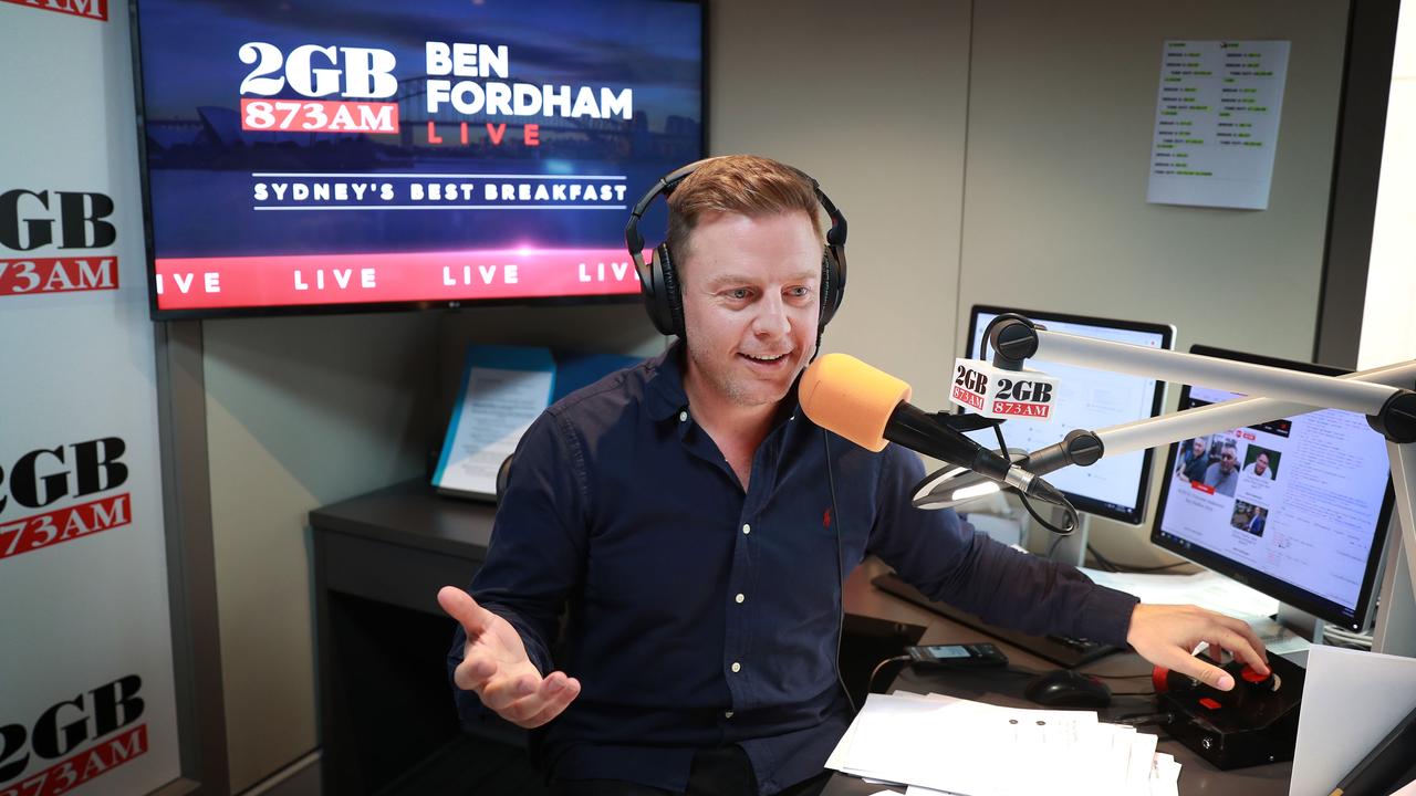 Ben Fordham’s interview with Brad Hazzard got heated. Picture: John Feder/The Australian.