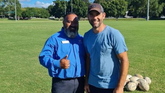 Cam Smith has been spotted training on the Gold Coast. Picture: Facebook/Mudgeeraba Redbacks