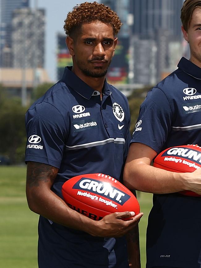 New Blue Jarrod Garlett.