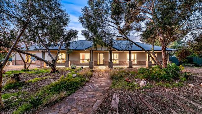 It features mostly native plants. Picture: realestate.com.au