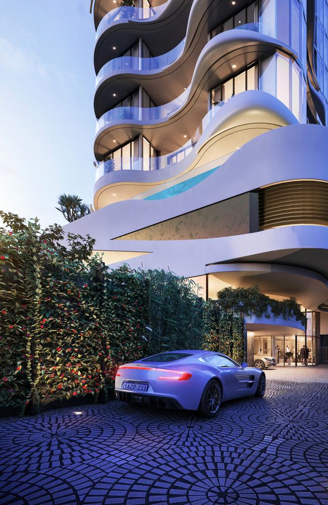 The AU Surfers Paradise will have units for up to $10 million.