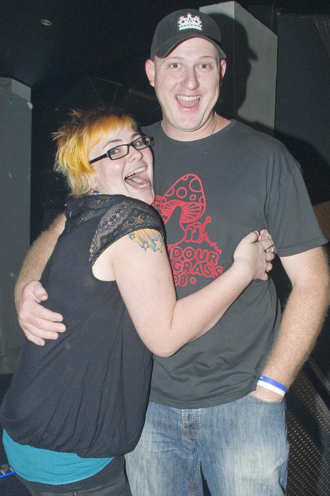 Socials, Chasing Gravity and Eyes Down Fire at Doors Nightclub, Mackay : Chiara Sharpe and Shaun Irlam.