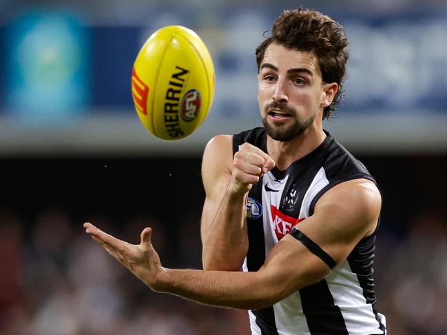 Josh Daicos feasted on the Cats last year. Picture: Russell Freeman/AFL Photos