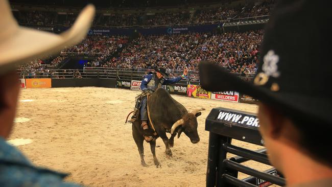 With cowboys galore, it was like being transported to the USA. Picture: Mark Evans