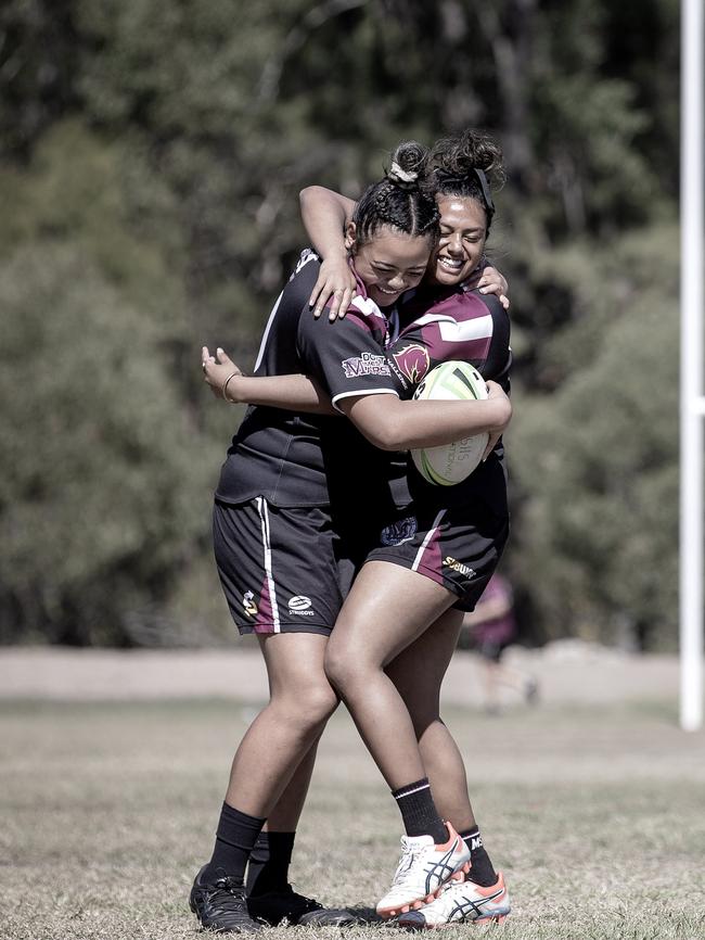 Georgina Tuitaalili and April Ngatupuna. (Image Sarah Marshall)