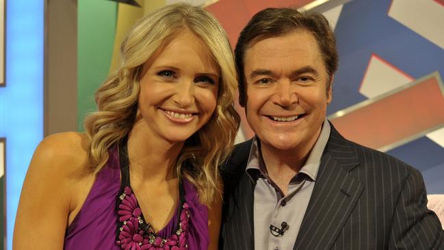 Livinia Nixon and Daryl Somers on the set of Hey Hey It's Saturday. Picture: Channel 9 