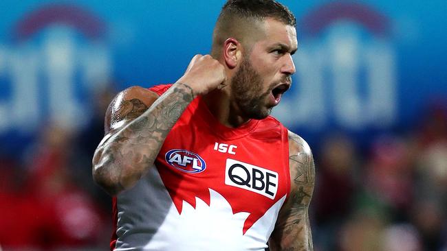 Lance Franklin joined the Sydney Swans as a free agent. Picture: Phil Hillyard