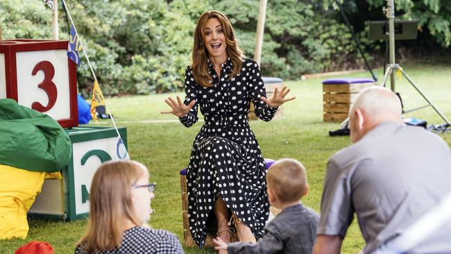 For years now, Kate has used the early months of each new year to debut some new big, bold bit of her marquee early childhood work. Picture: Kensington Palace via AP