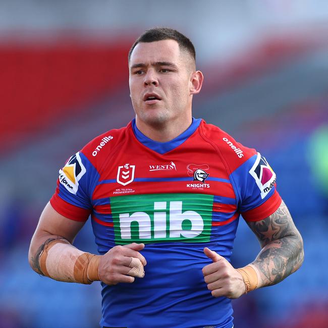 David Klemmer of the Knights lookos like a safe pick around which to anchor the position. Picture: Cameron Spencer/Getty Images