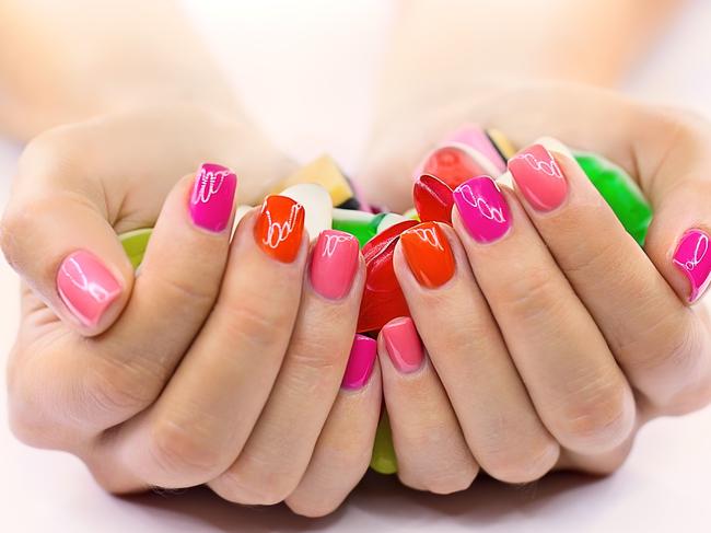 Students at Mackellar Girls’ High School are not allowed to have painted or acrylic nails while at school. File picture: Supplied