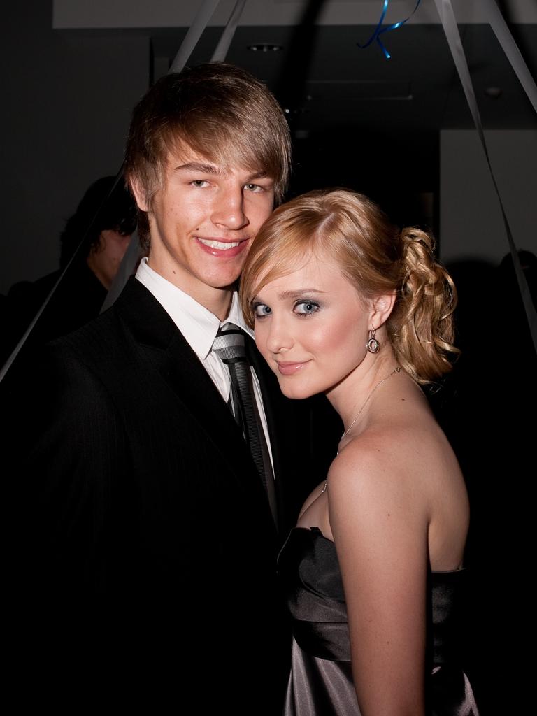 Tom Treacy and Emly Meginess at the 2009 Kormilda College formal. Picture: NT NEWS