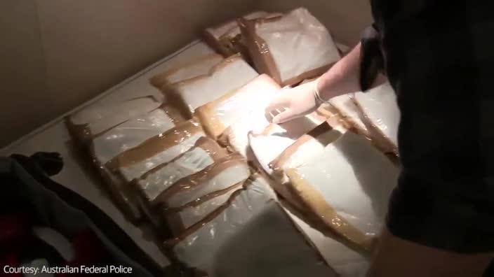 Cruise ship raid nets 95kg cocaine and three arrests in Sydney