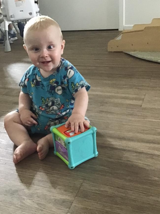 Zyon, 1 year - nominated for Ipswich's cutest toddler.
