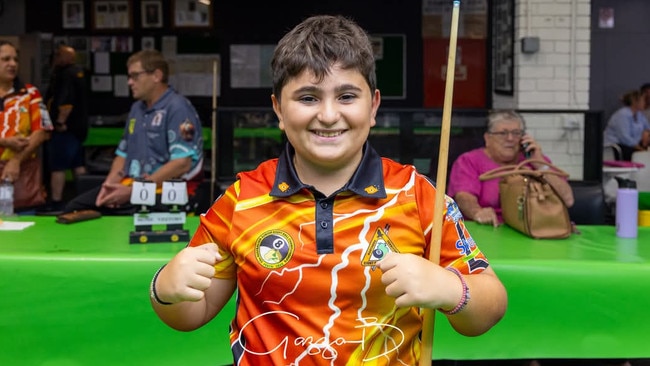 10-year-old Angelo Tsikouris has returned home to the Territory after becoming a dual Australian champion. Picture: Gary Bradshaw