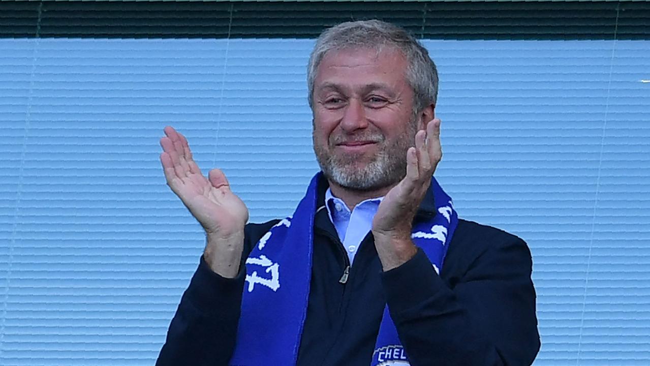 Chelsea's Russian owner Roman Abramovich. Picture: AFP