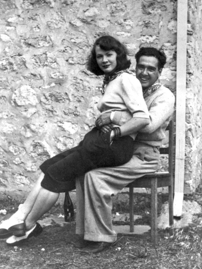 Max Harris and wife Yvonne in 1948.