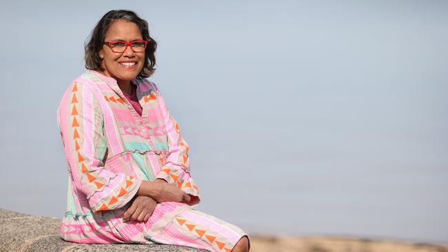 Olympic champion Cathy Freeman has had the main grandstand at Accor Stadium named in her honour. Picture: David Caird