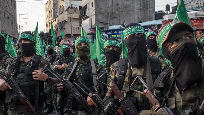 Hamas has shown no sign of being reluctant to fight. Picture: Getty