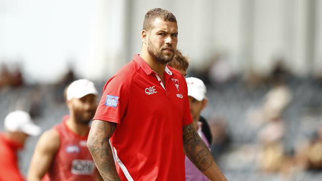 Lance Franklin faces a challenge to be ready for Round 1. Picture: Getty Images