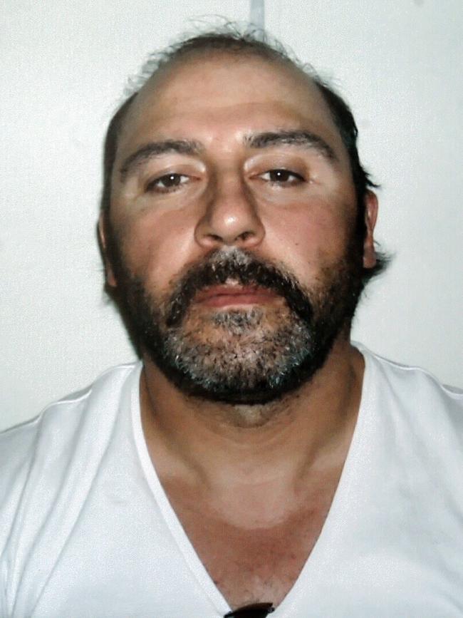 Tony Mokbel in Athens before he was extradited back to Australia. Picture: Greek Police/AFP