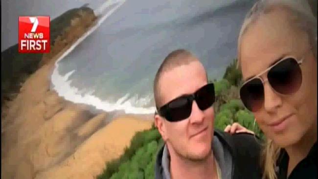 Dale Ewins, 35, and Zita Sukys, 37, were shot by police at a party in a Melbourne nightclub. Picture: Seven News