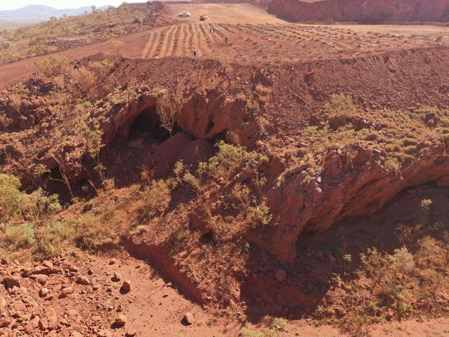 Juukan Gorge in WA one of the earliest known sites occupied by Aboriginals in Australia