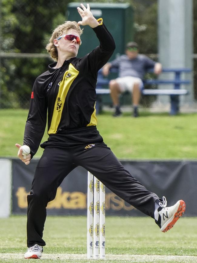 Premier: Richmond spinner Reiley Mark. Picture: Valeriu Campan