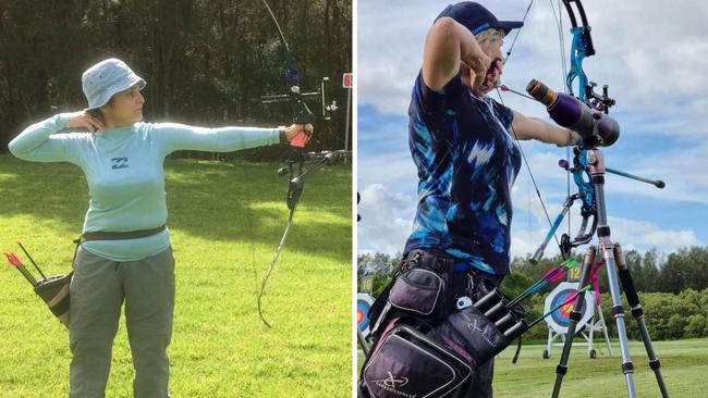 (L-R) Sylvana Giuffre and Kerry Heath are set to take part in the ASNSW Short Distance Championship at Sydney Olympic Park. Picture: Supplied.