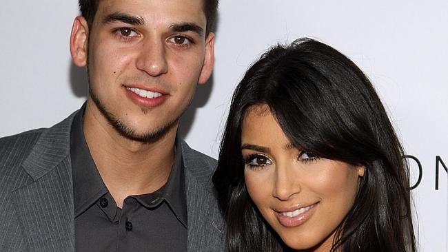 Kim Kardashian was Rob Kardashian's childhood crush