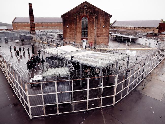 Hamzy is considered one of the state’s most high-risk inmates and is housed inside Goulburn Supermax’s High Risk Management Correctional Centre. Picture: Sam Ruttyn