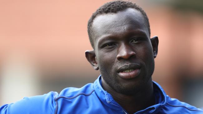 Majak Daw, 30, has spoken candidly about his suicide attempt regret. Picture: Robert Cianflone/Getty Images