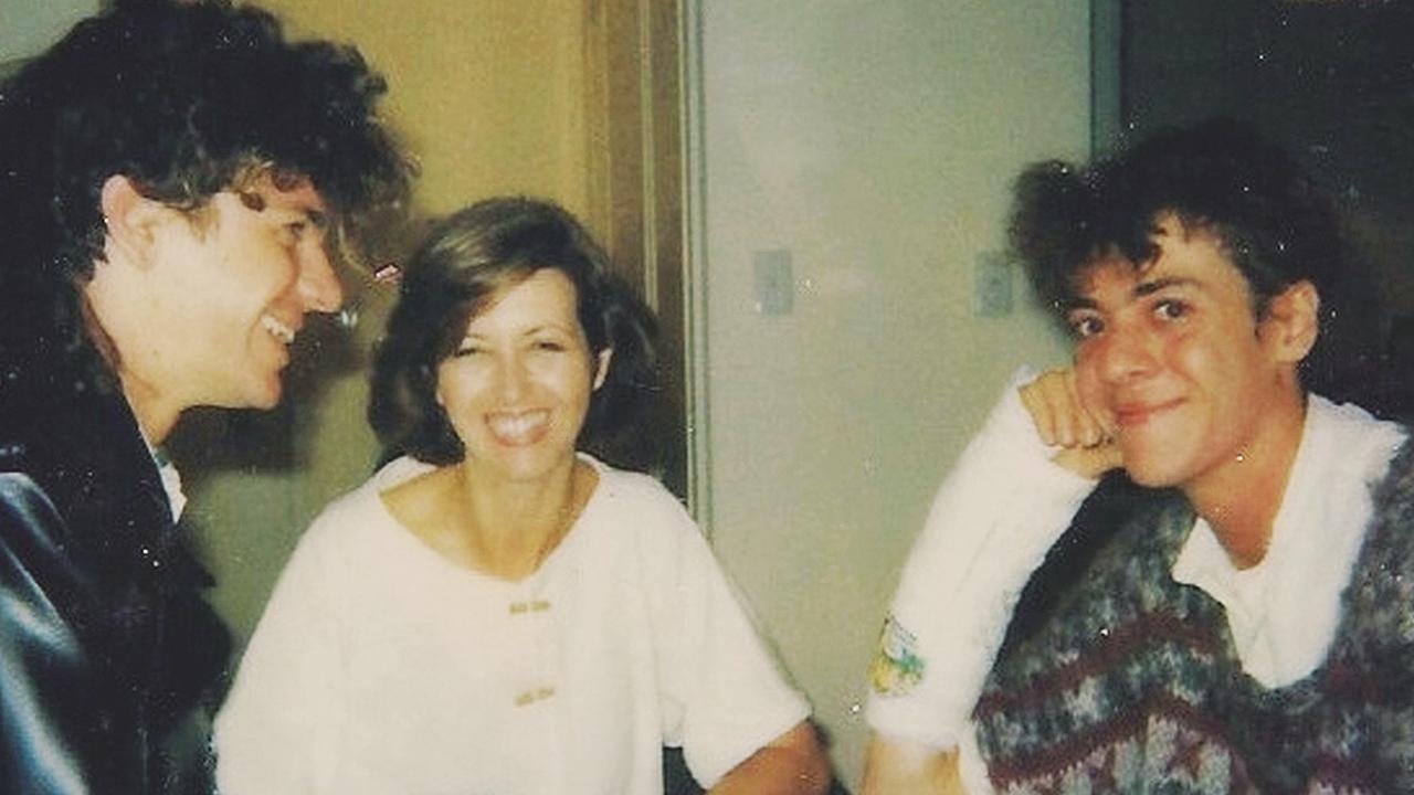 Michael, Tina and Rhett Hutchence. Picture: Supplied/Tina Hutchence