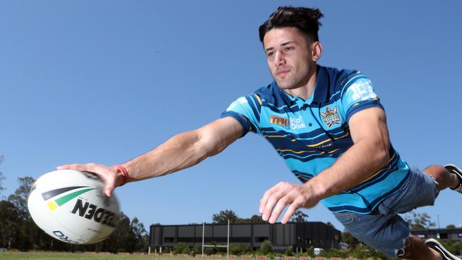 Jesse Arthars is back on the Gold Coast. Picture: Richard Gosling