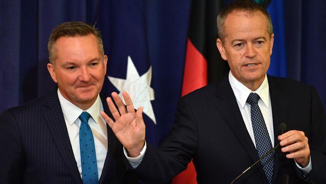 Have Chris Bowen and Bill Shorten made a horrendous mistake? Pic: AAP