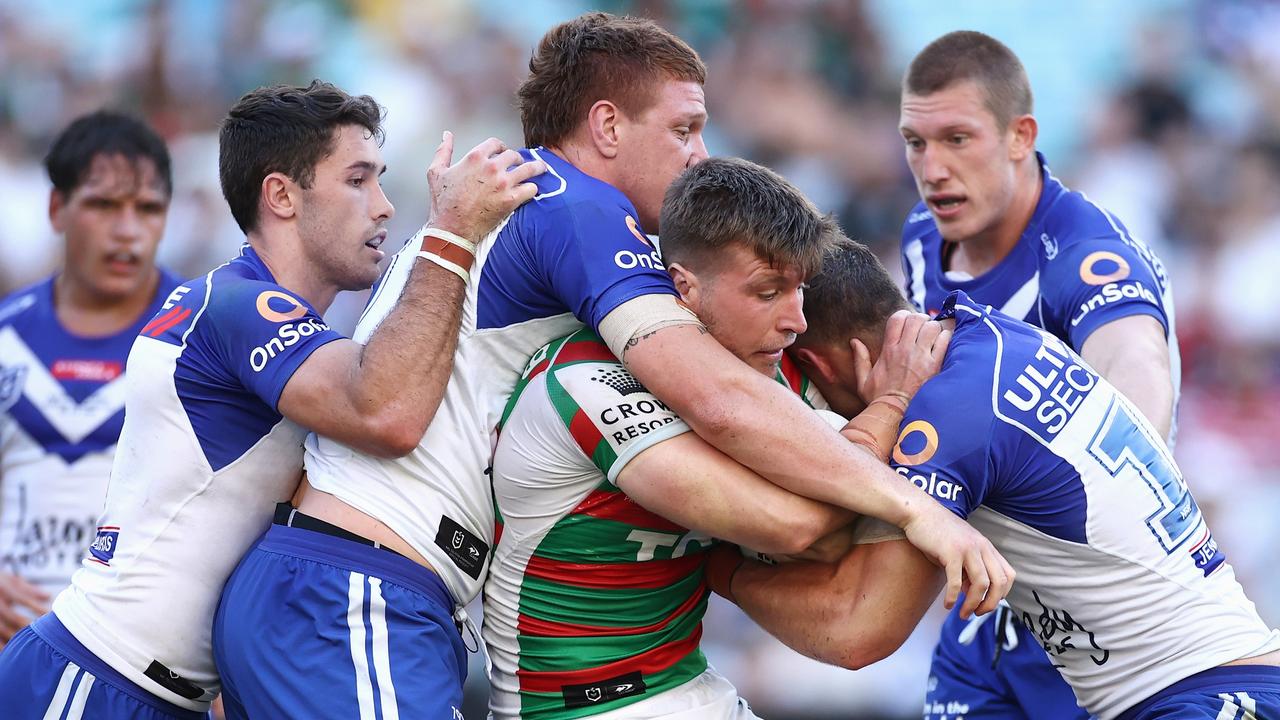 A host of Bulldogs players are off-contract at the end of the season. Picture: Cameron Spencer/Getty Images