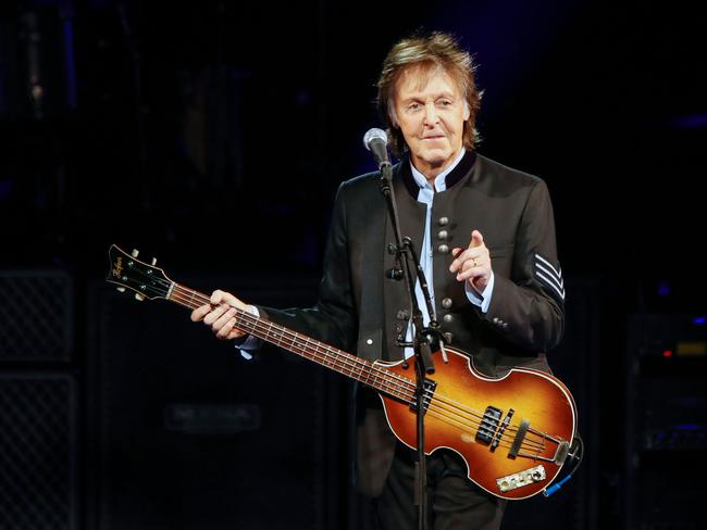 Sir Paul McCartney is just one big name to record in the studios. (Photo by Kamil Krzaczynski / AFP)