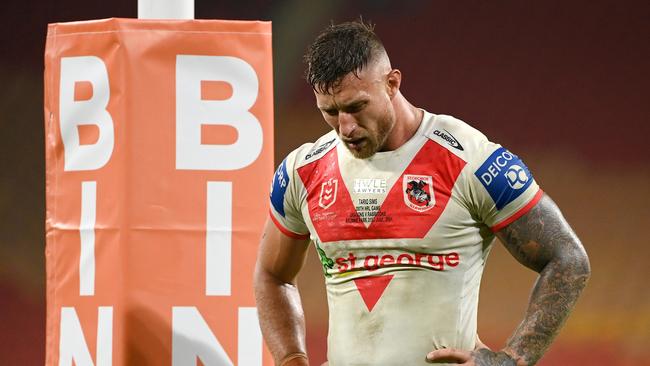 The Dragons hopes of making finals are slipping, with a tough run home. Picture: Getty Images.