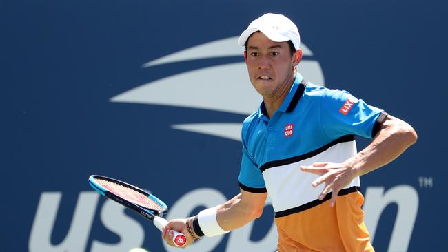 Japan’s Kei Nishikori made the US Open final in 2014