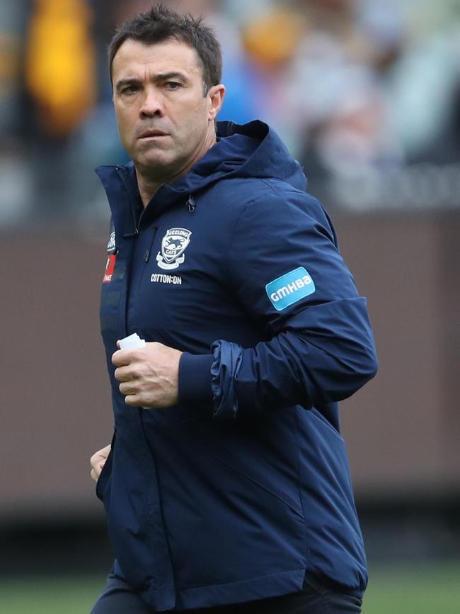 Geelong coach Chris Scott.