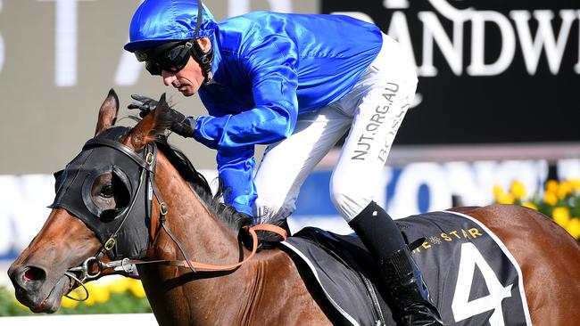 Glen Boss snared two Group 1 wins last weekend, including the Australian Oaks on Colette. Picture: AAP