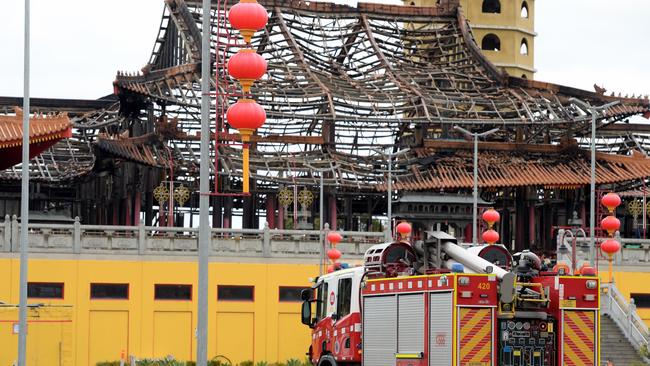 Thousands of ashes were stored inside. Picture: Andrew Henshaw