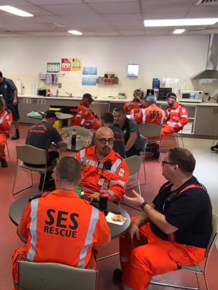 Malvern SES volunteers have been working long hours.