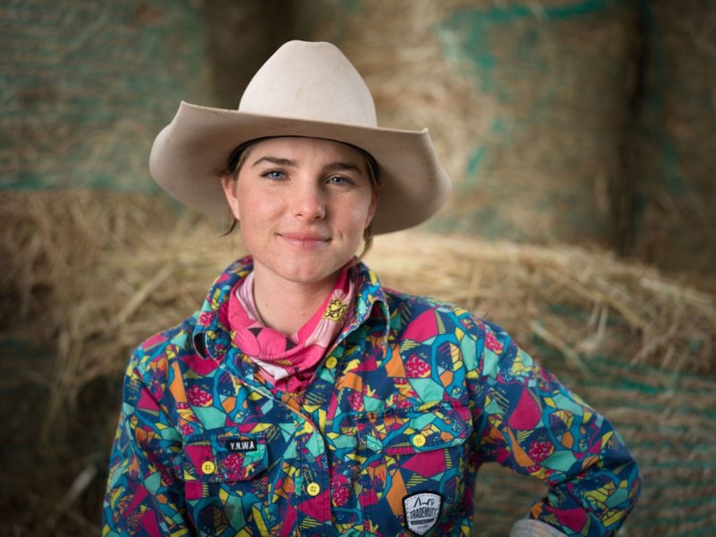 27-year-old Renee Spencer is practical, down-to-earth and passionate about country life. Supplied: ABC