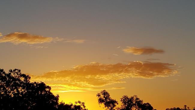 Sunset over Granite Gorge. Picture: Nev Burton