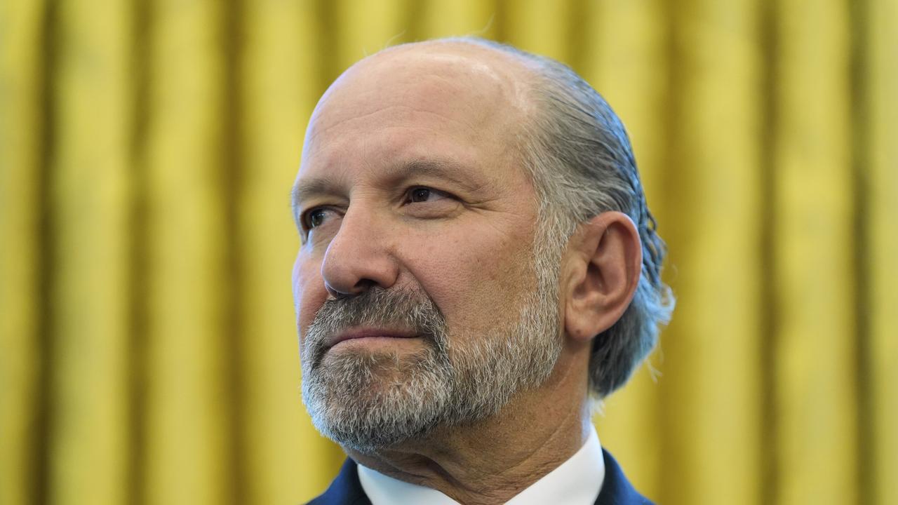Howard Lutnick, billionaire financier and CEO of Cantor Fitzgerald, urged President Trump to adopt a maximalist approach on tariffs, a move that ultimately triggered a global financial panic. Picture: AP