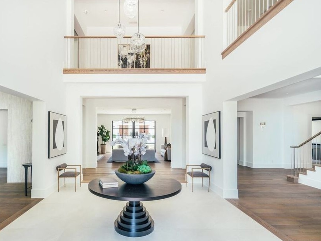 The double-height entry hall. Picture: Realtor